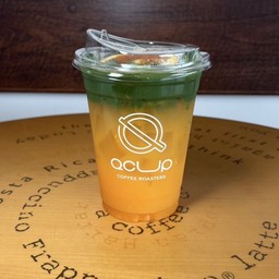 มัทฉะน้ำส้มคั้นสด100%