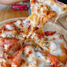 [Size L ] หน้าปูอัด,ไส้กรอก,สับปะรด