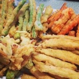 ผักรวมทอด