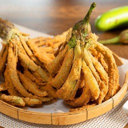 มะเขือยาวทอด