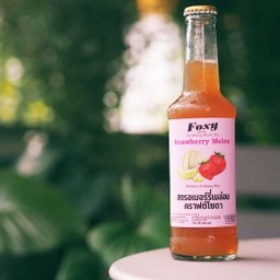 ชาสตรอเบอรี่เมล่อนคราฟท์โซดา