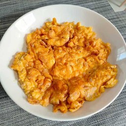 ไข่เป็ดเจียว2ฟอง