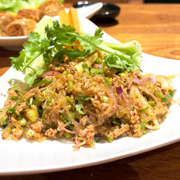 ลาบวุ้นเส้นหมูสับ