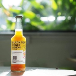 ชาดำน้ำผึ้งมะนาวคราฟท์โซดา