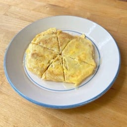 หนานุ่มชุบไข่ Soft roti with egg