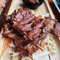 หมูทอด+แจ่วปลาร้า