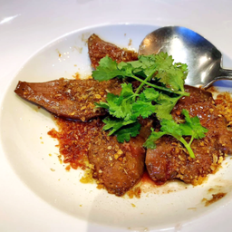 ตับหวานทอดกระเทียม