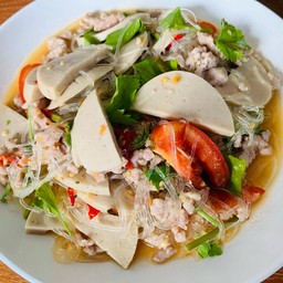 ยำวุ้นเส้นหมูยอ