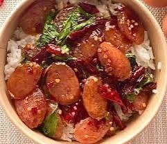 กระเพราไก่เชียงไข่ดาว