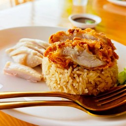 ไก่นุ่ม+ไก่ทอด