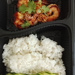 กุ้งทอดกระเทียม