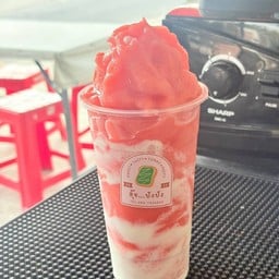 สตอเบอร์รี่ โยเกิร์ต ปั่น