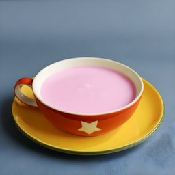 นมชมพู - ร้อน