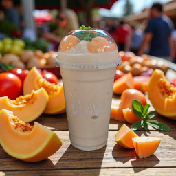 แคนตาลูปนมสด