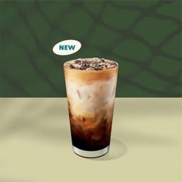 Maple Cocoa Nibs Oatmilk Iced Shaken Espresso