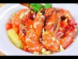 กุ้งอบเนย