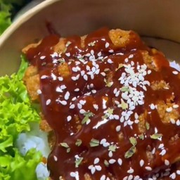 ไก่ทอดราดซอสเกาหลี