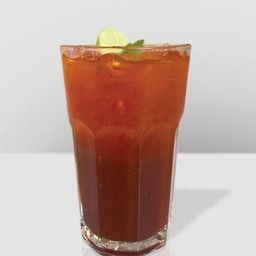 ชามะนาวนํ้าผึ้งโซดา / Iced Honey Lemon Soda Tea