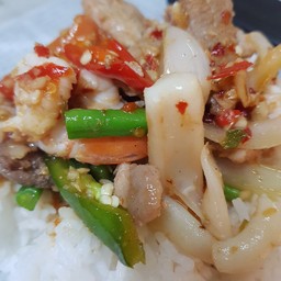 ข้าวหน้าพริกรวม