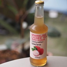 ชาลิ้นจี่ซีโร่คราฟท์โซดา ไม่ใส่น้ำตาล