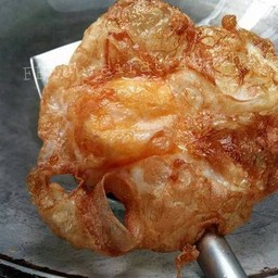 ไข่ไก่1ฟองดาวกรอบสุก