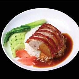 ข้าวเป็ดย่าง(Roasted duck rice)