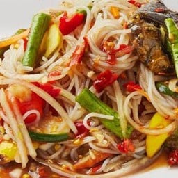 แม่กัญญาโครตยำ  ส้มตำ ลาบ น้ำตก