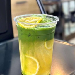 มัทฉะน้ำผึ้งมะนาว