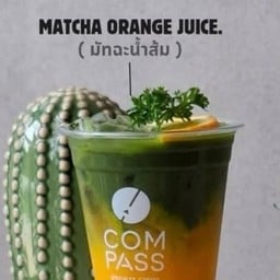 Matcha orange juice