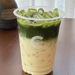 มัทฉะ มะพร้าวนมสด