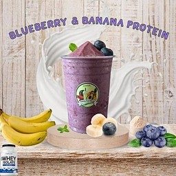 Blueberry Banana Protein บลูเบอร์รี่กล้วยโปรตีนสมูทตี้