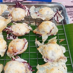 ขนมครกหน้ามันม่วง