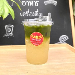 ชาเขียวน้ำผึ้งมะนาว