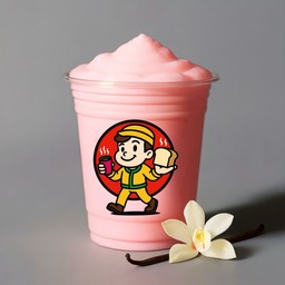 นมชมพู - ปั่น