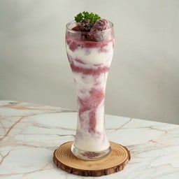 แบล็คเบอร์รี่ สมูทตี้โยเกิร์ต Blackberry Yogurt Smoothie