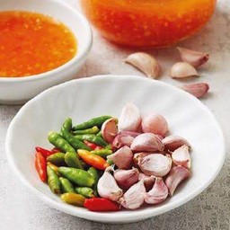 กระเทียม+พริกขี้หนู 1 ชุด