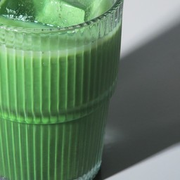 Matcha Latte โทนถั่ว(Kagoshima) อัลมอนด์ อูมามิเข้ม