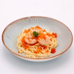 Spaghetti Ebiko Cream Sauce