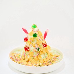 ปังเย็นนมสดสังขยา