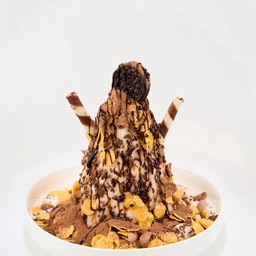 ปังเย็นนมสดภูเขาไฟ