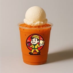 ชาไทย ไอศกรีมวนิลลา-เย็น