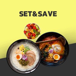 ราเมง A  ทงคัตสึราเมง และ หม่าล่าราเมง