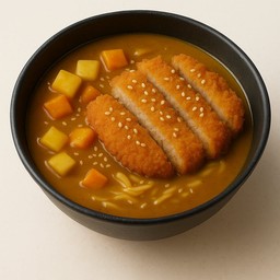 ราเมนแกงกระหรี่ หมูทอดทงคัตสึ