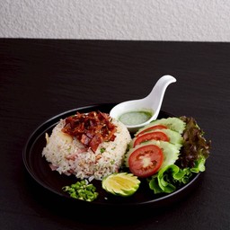ข้าวผัดเบค่อน Bacon Fried Rice