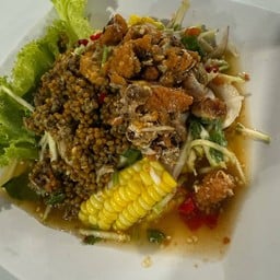 ยำ2ไข่  (ไข่ปูกะไข่แมงดา)