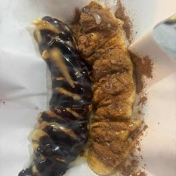 โรตีพันกล้วย(ไม่มีไข่)