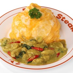 ข้าวไข่ข้นเขียวหวานไก่