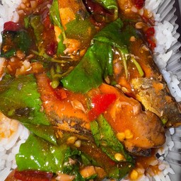 กะเพราปลากระป๋อง(กับข้าว)