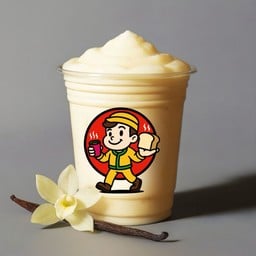 นมสดวนิลา - ปั่น