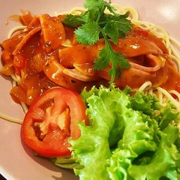 แฮมซอสมะเขือเทศ